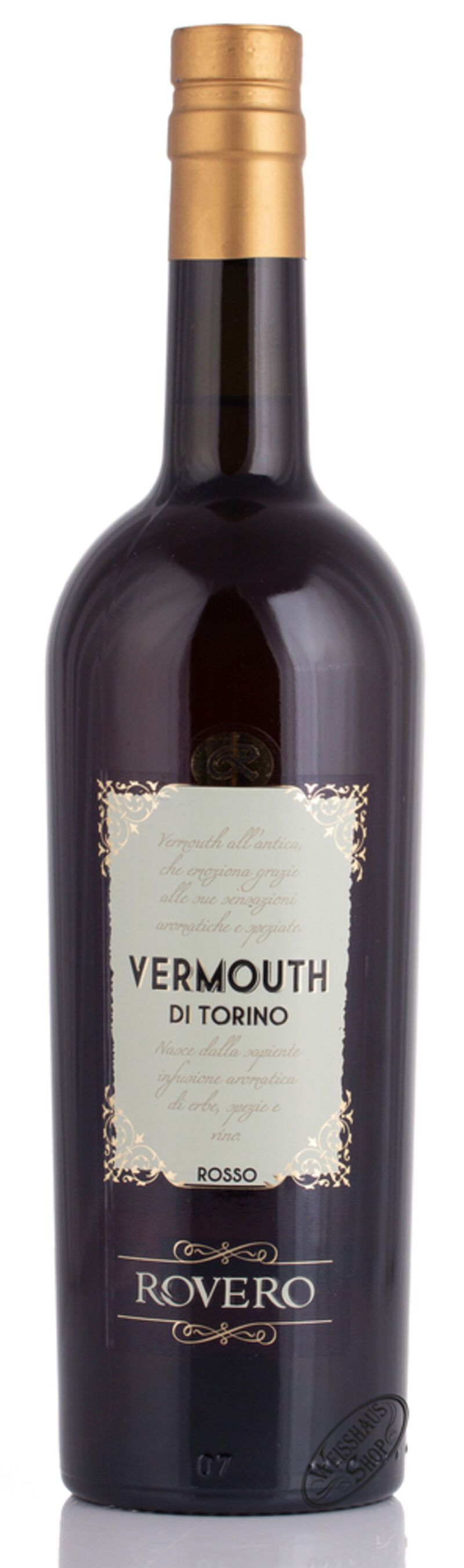 Rovero di Torino Bio Vermouth Rosso 16% vol. 0,75l Rovero di Torino Bio Vermouth Rosso 16% vol. 0,75l