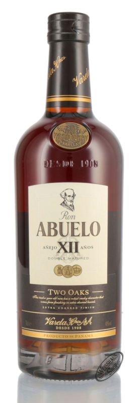 Ron Abuelo Two Oaks Rum 40% vol. 0,70l | Weisshaus Shop